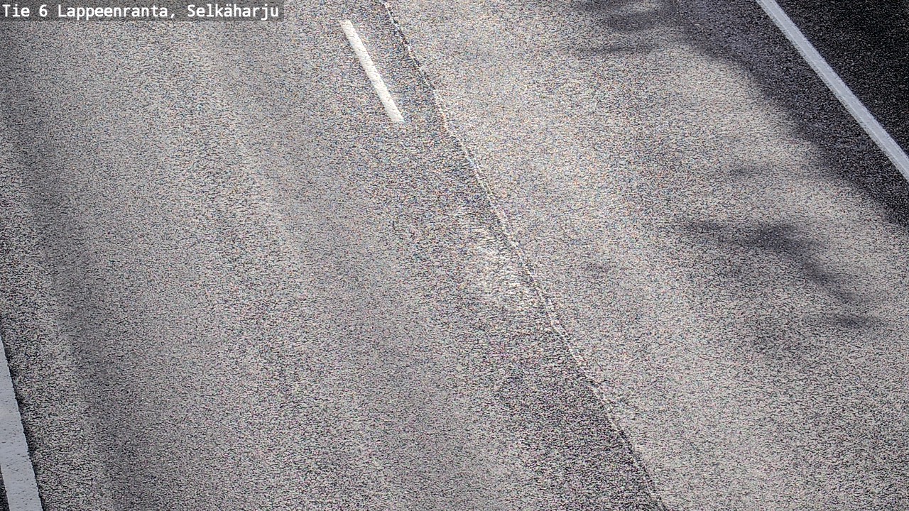 Weather Camera Image Road 6 Lappeenranta, Selkäharju, Lappeenranta, Etelä-Karjala