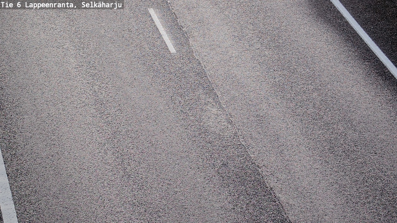 Weather Camera Image Road 6 Lappeenranta, Selkäharju, Lappeenranta, Etelä-Karjala