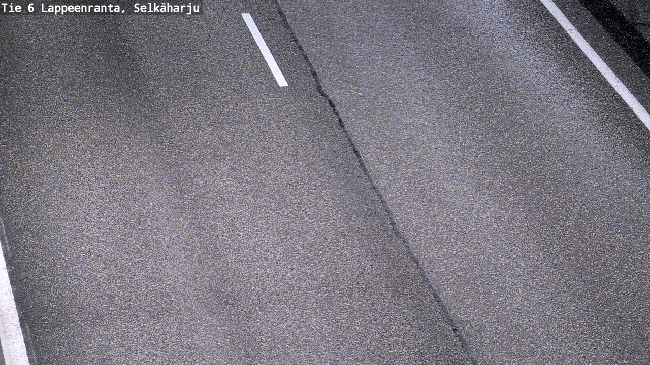 Weather Camera Image Road 6 Lappeenranta, Selkäharju, Lappeenranta, Etelä-Karjala