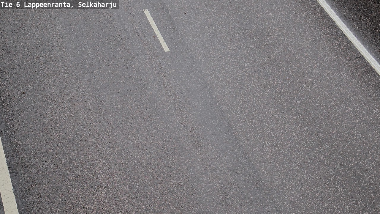 Weather Camera Image Väg 6 Villmanstrand, Selkäharju, Lappeenranta, Etelä-Karjala