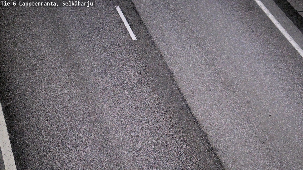 Weather Camera Image Road 6 Lappeenranta, Selkäharju, Lappeenranta, Etelä-Karjala
