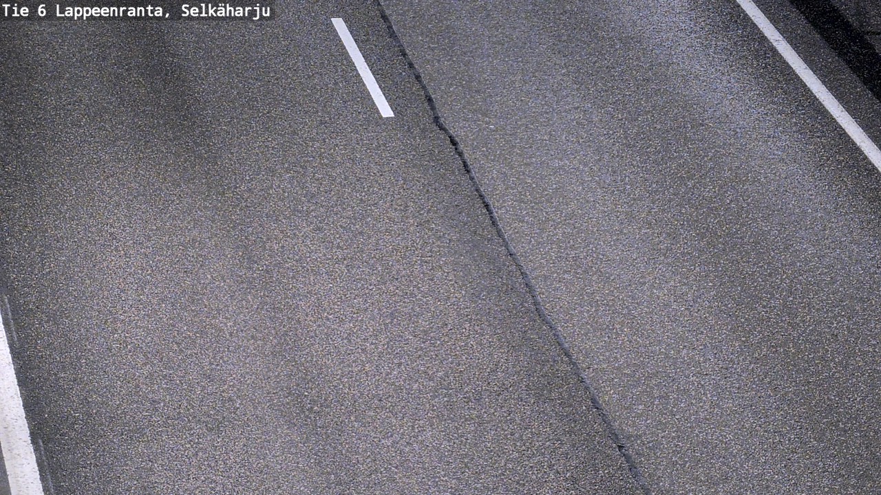 Weather Camera Image Road 6 Lappeenranta, Selkäharju, Lappeenranta, Etelä-Karjala