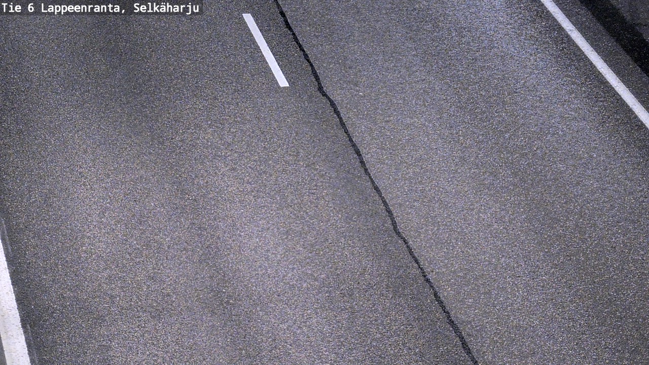 Weather Camera Image Road 6 Lappeenranta, Selkäharju, Lappeenranta, Etelä-Karjala