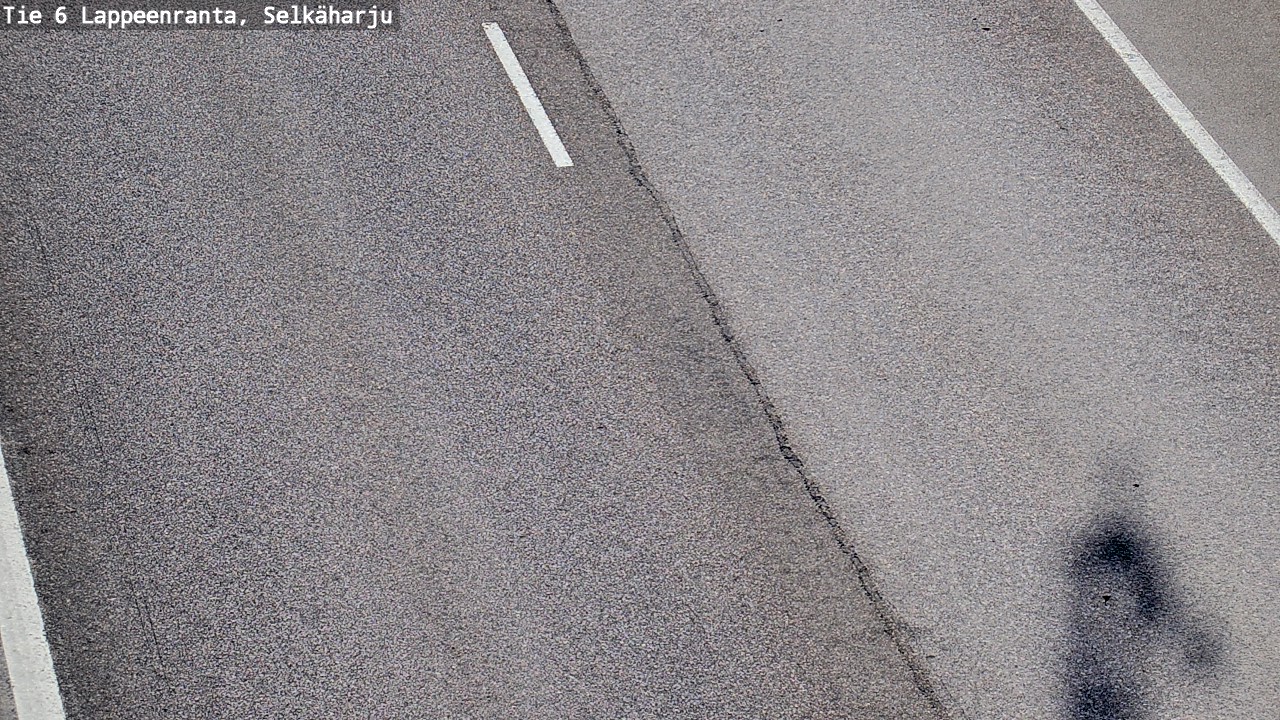 Weather Camera Image Road 6 Lappeenranta, Selkäharju, Lappeenranta, Etelä-Karjala