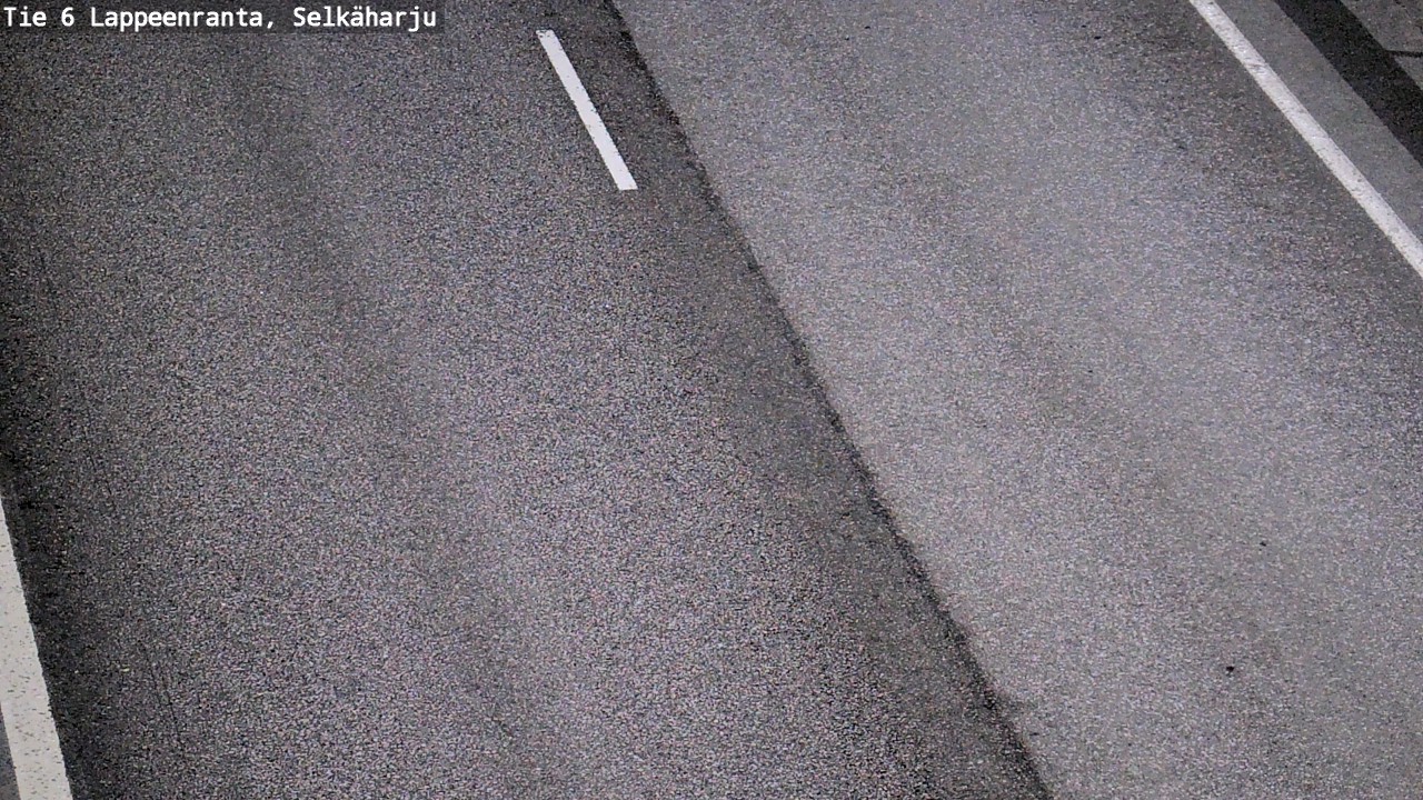 Weather Camera Image Road 6 Lappeenranta, Selkäharju, Lappeenranta, Etelä-Karjala