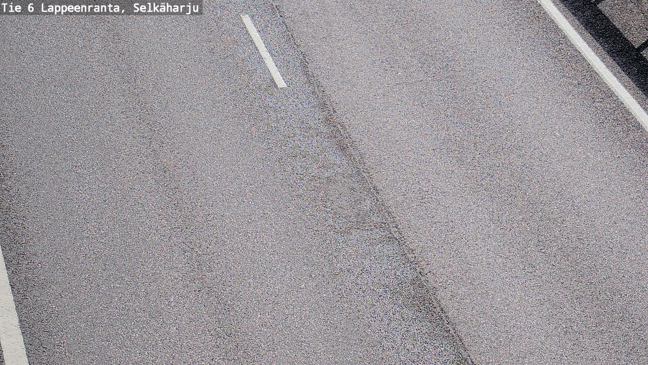 Weather Camera Image Road 6 Lappeenranta, Selkäharju, Lappeenranta, Etelä-Karjala