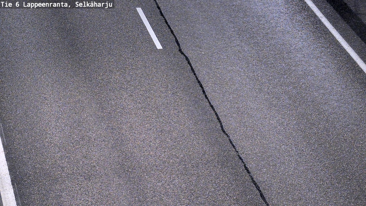 Weather Camera Image Road 6 Lappeenranta, Selkäharju, Lappeenranta, Etelä-Karjala