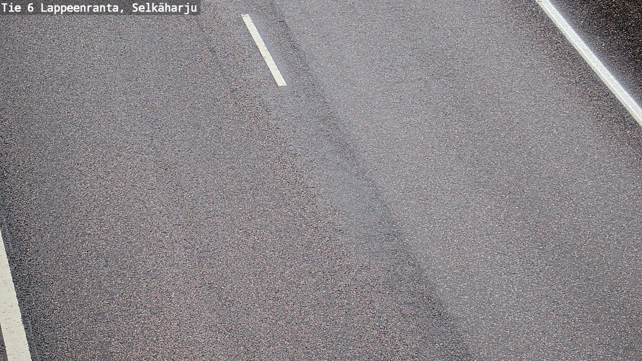 Weather Camera Image Väg 6 Villmanstrand, Selkäharju, Lappeenranta, Etelä-Karjala
