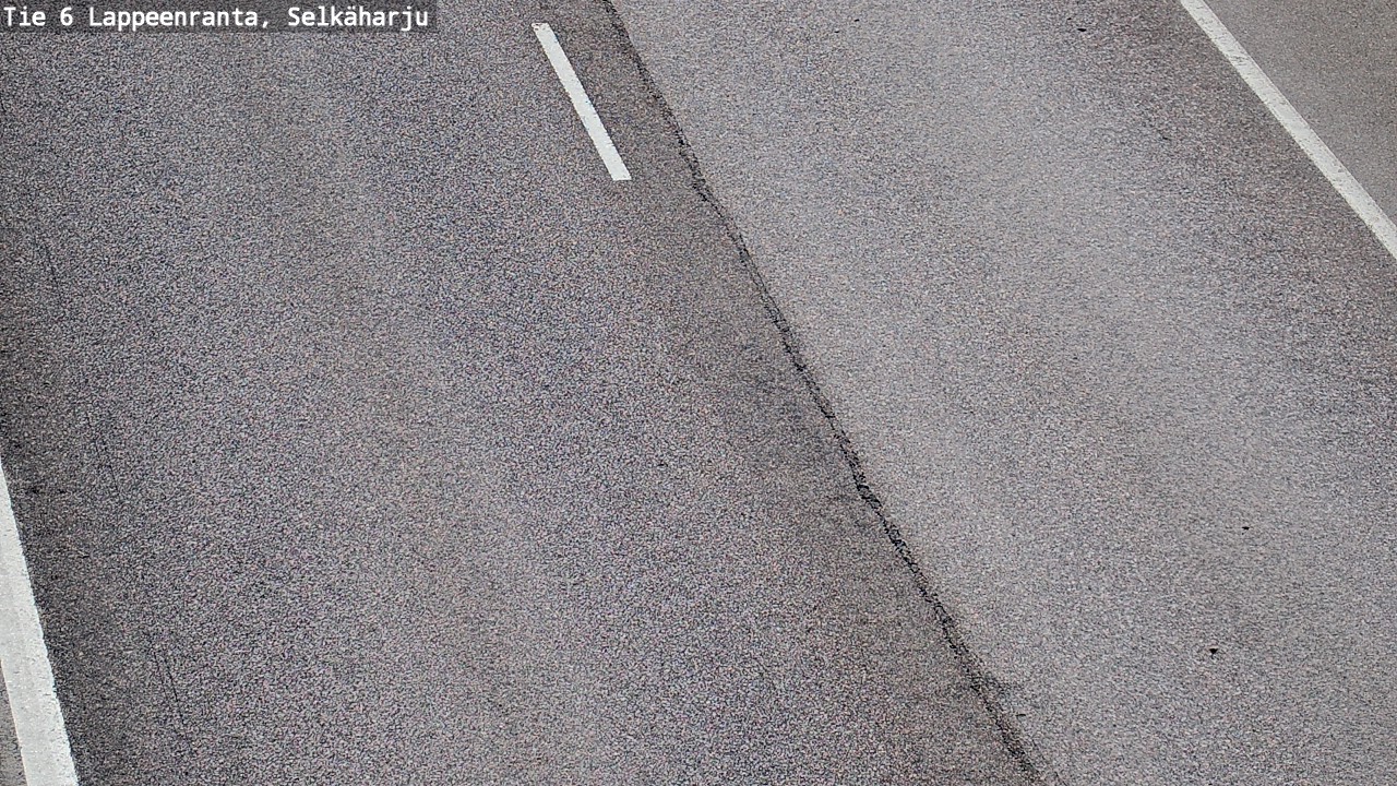 Weather Camera Image Road 6 Lappeenranta, Selkäharju, Lappeenranta, Etelä-Karjala