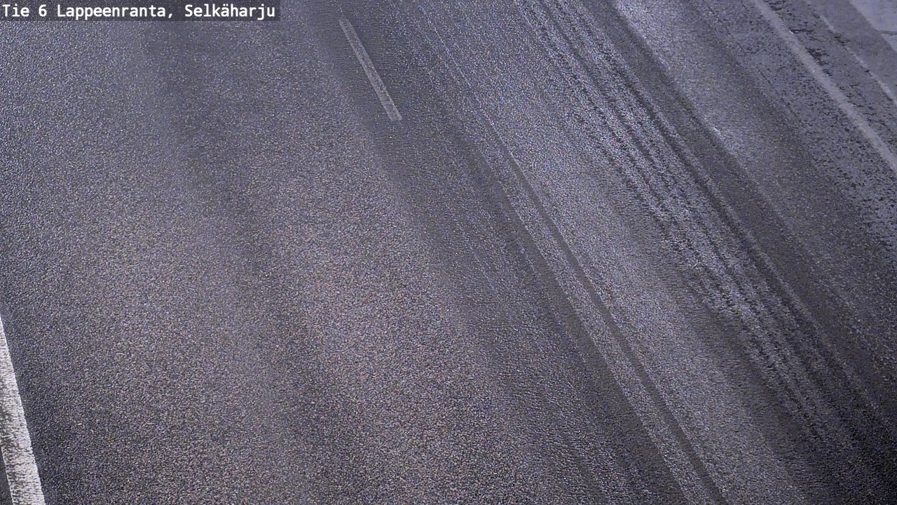 Weather Camera Image Road 6 Lappeenranta, Selkäharju, Lappeenranta, Etelä-Karjala