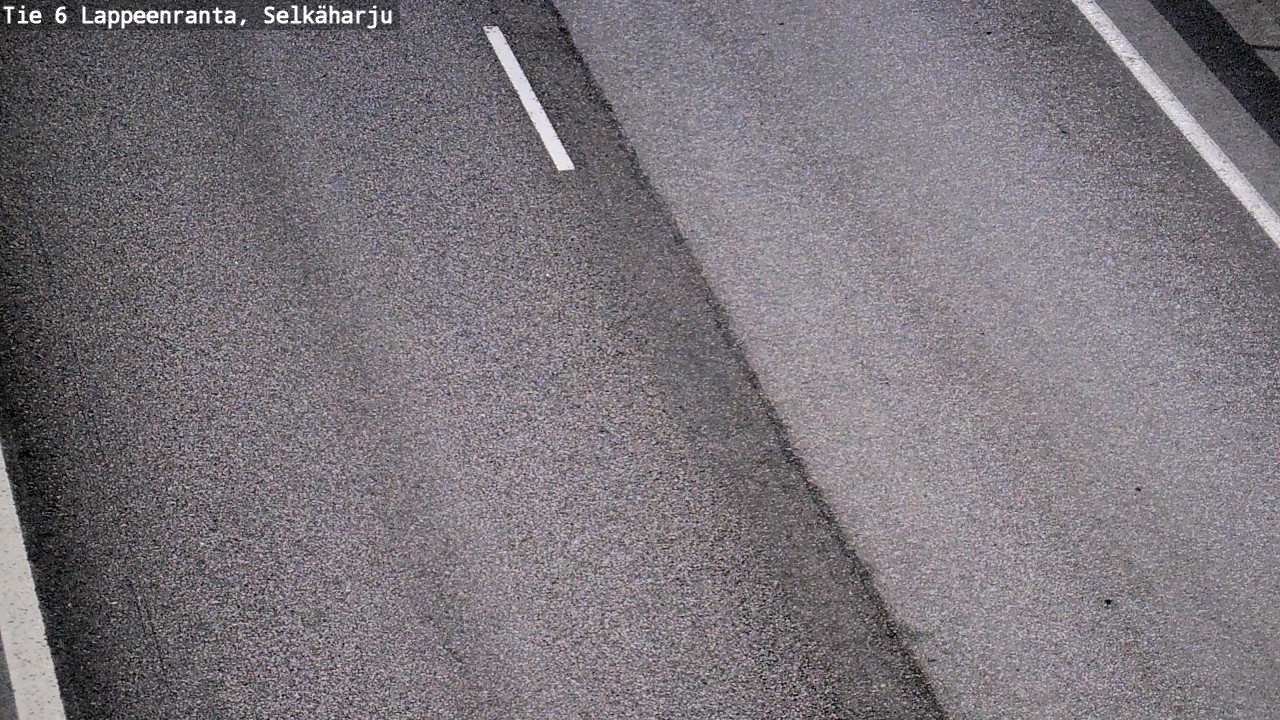 Weather Camera Image Road 6 Lappeenranta, Selkäharju, Lappeenranta, Etelä-Karjala
