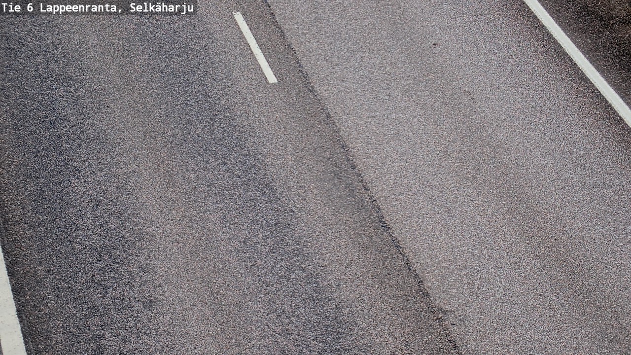 Weather Camera Image Road 6 Lappeenranta, Selkäharju, Lappeenranta, Etelä-Karjala