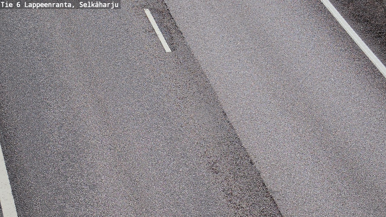 Weather Camera Image Road 6 Lappeenranta, Selkäharju, Lappeenranta, Etelä-Karjala