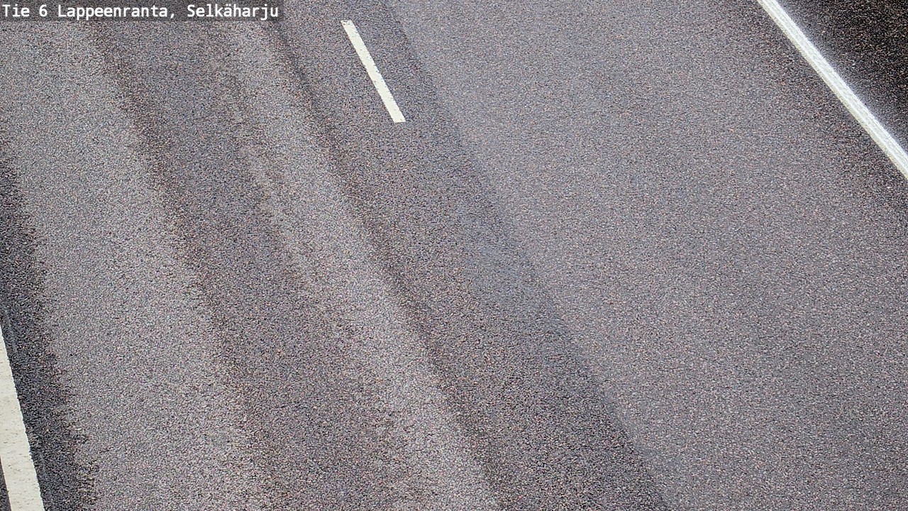 Weather Camera Image Väg 6 Villmanstrand, Selkäharju, Lappeenranta, Etelä-Karjala