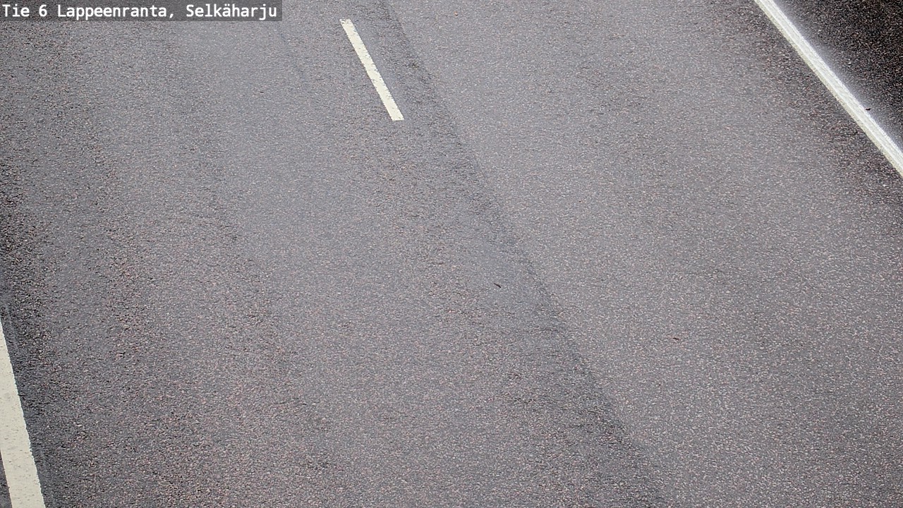 Weather Camera Image Väg 6 Villmanstrand, Selkäharju, Lappeenranta, Etelä-Karjala