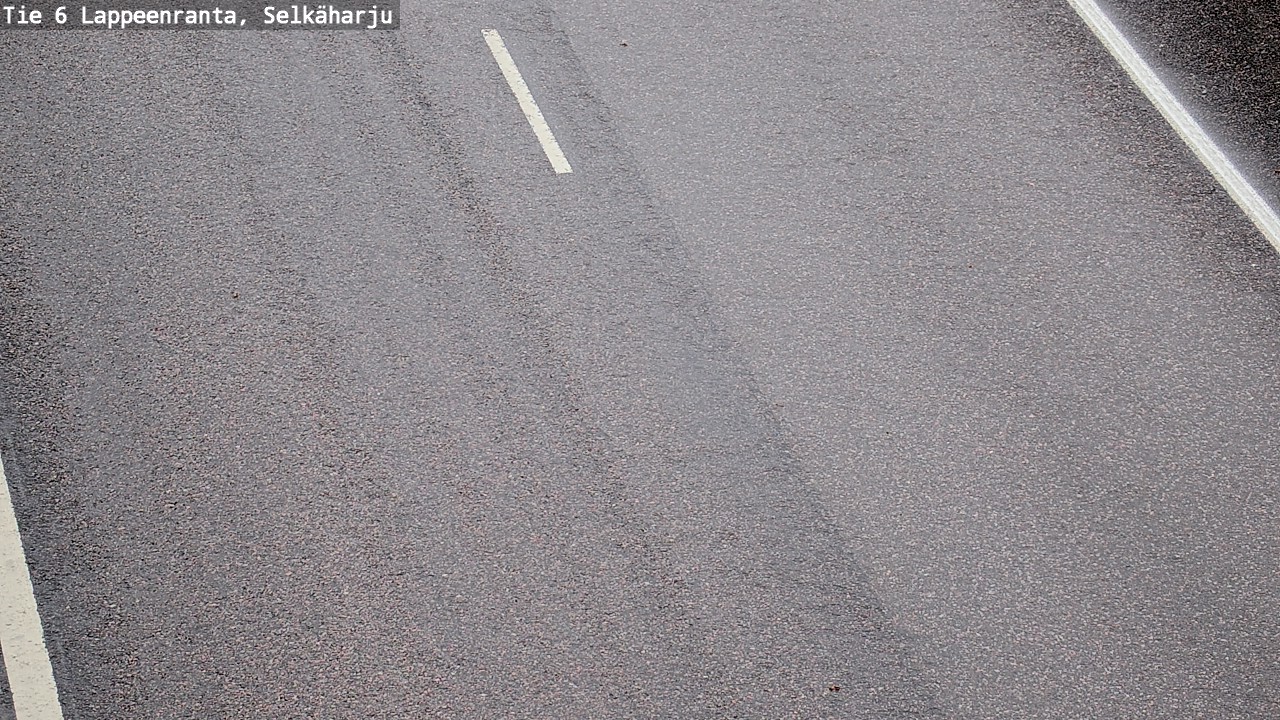 Weather Camera Image Väg 6 Villmanstrand, Selkäharju, Lappeenranta, Etelä-Karjala