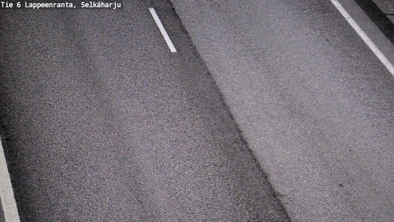 Weather Camera Image Road 6 Lappeenranta, Selkäharju, Lappeenranta, Etelä-Karjala