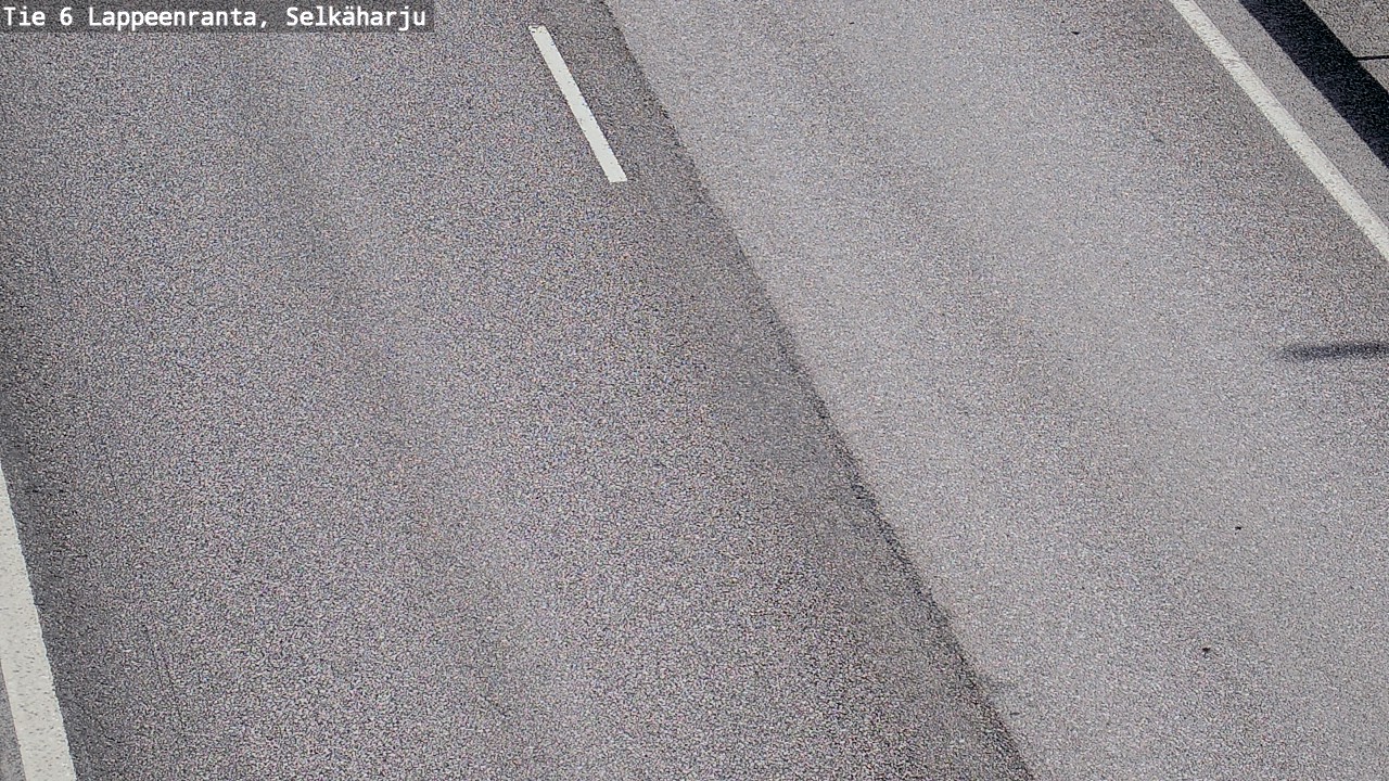 Weather Camera Image Road 6 Lappeenranta, Selkäharju, Lappeenranta, Etelä-Karjala