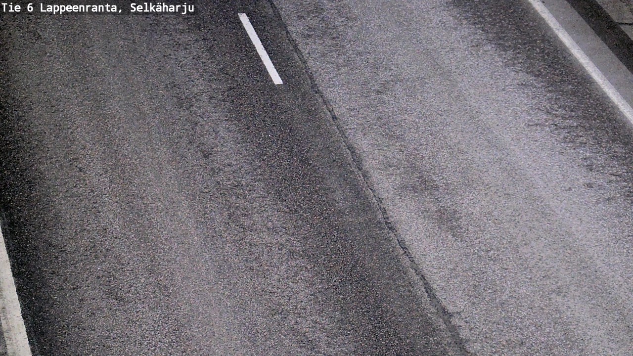 Weather Camera Image Road 6 Lappeenranta, Selkäharju, Lappeenranta, Etelä-Karjala
