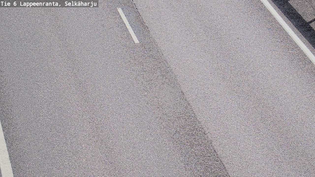 Weather Camera Image Road 6 Lappeenranta, Selkäharju, Lappeenranta, Etelä-Karjala