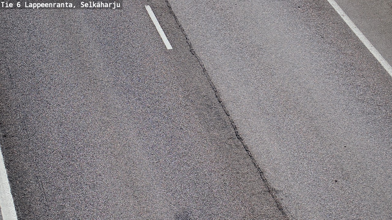Weather Camera Image Road 6 Lappeenranta, Selkäharju, Lappeenranta, Etelä-Karjala