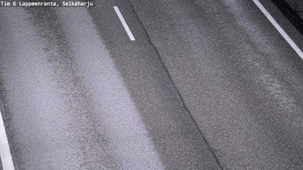 Weather Camera Image Väg 6 Villmanstrand, Selkäharju, Lappeenranta, Etelä-Karjala