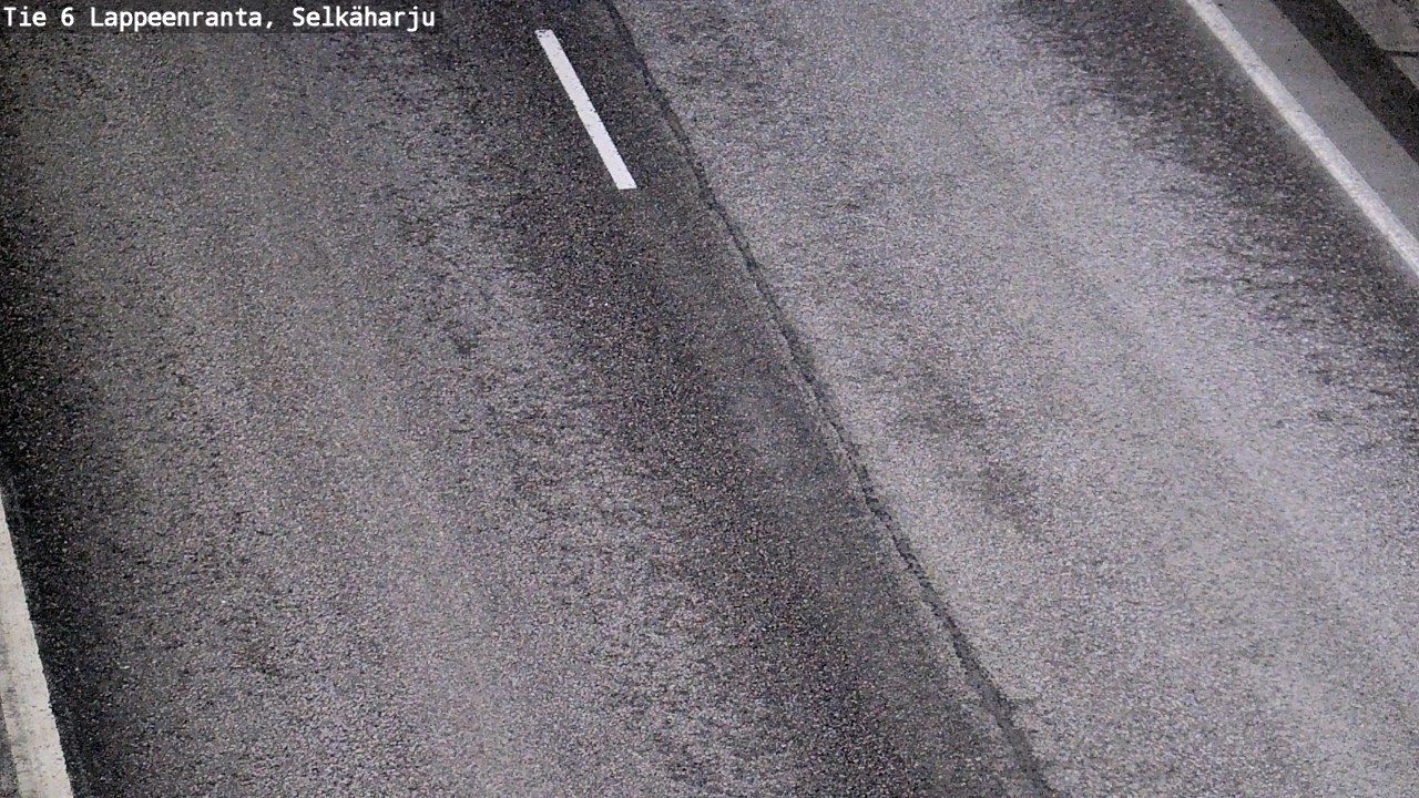 Weather Camera Image Road 6 Lappeenranta, Selkäharju, Lappeenranta, Etelä-Karjala