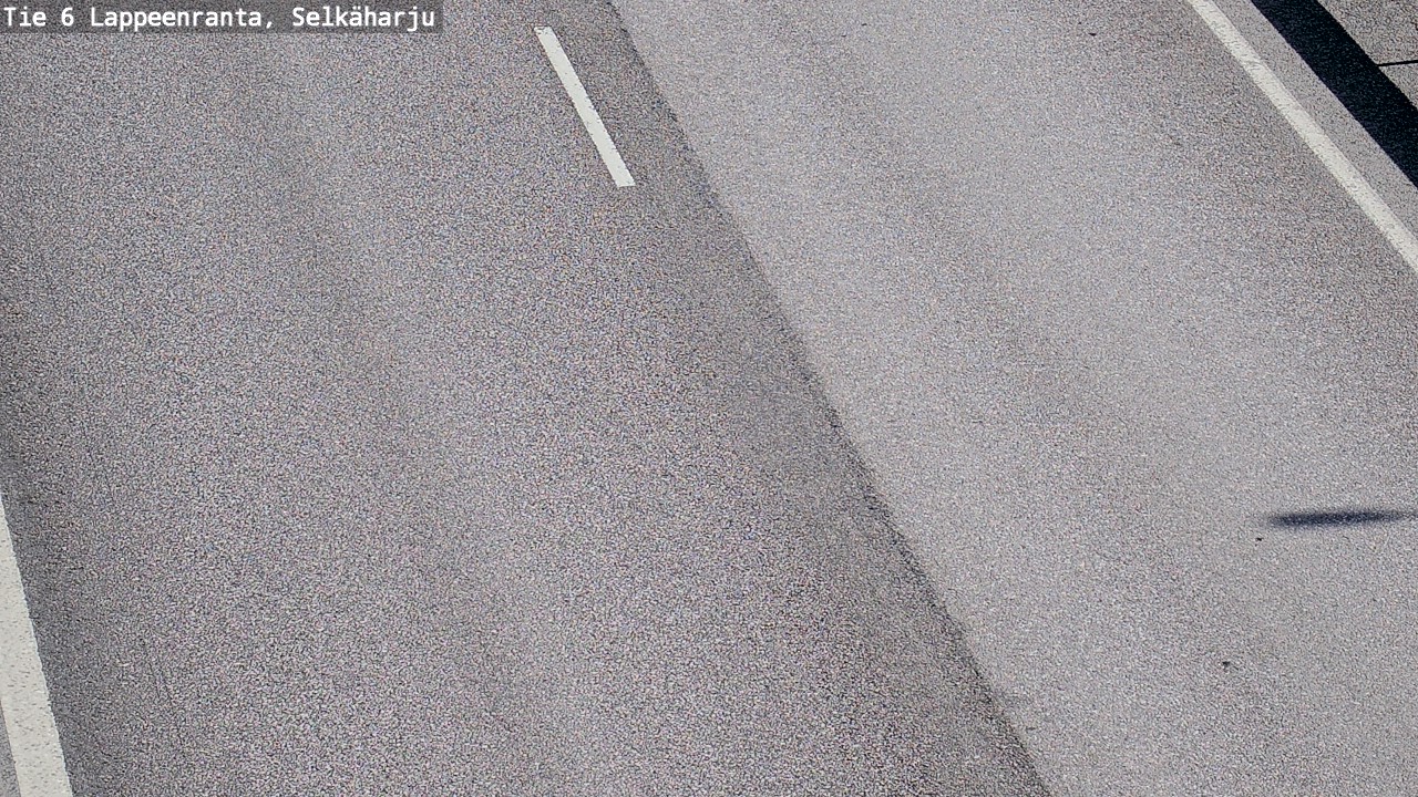 Weather Camera Image Road 6 Lappeenranta, Selkäharju, Lappeenranta, Etelä-Karjala