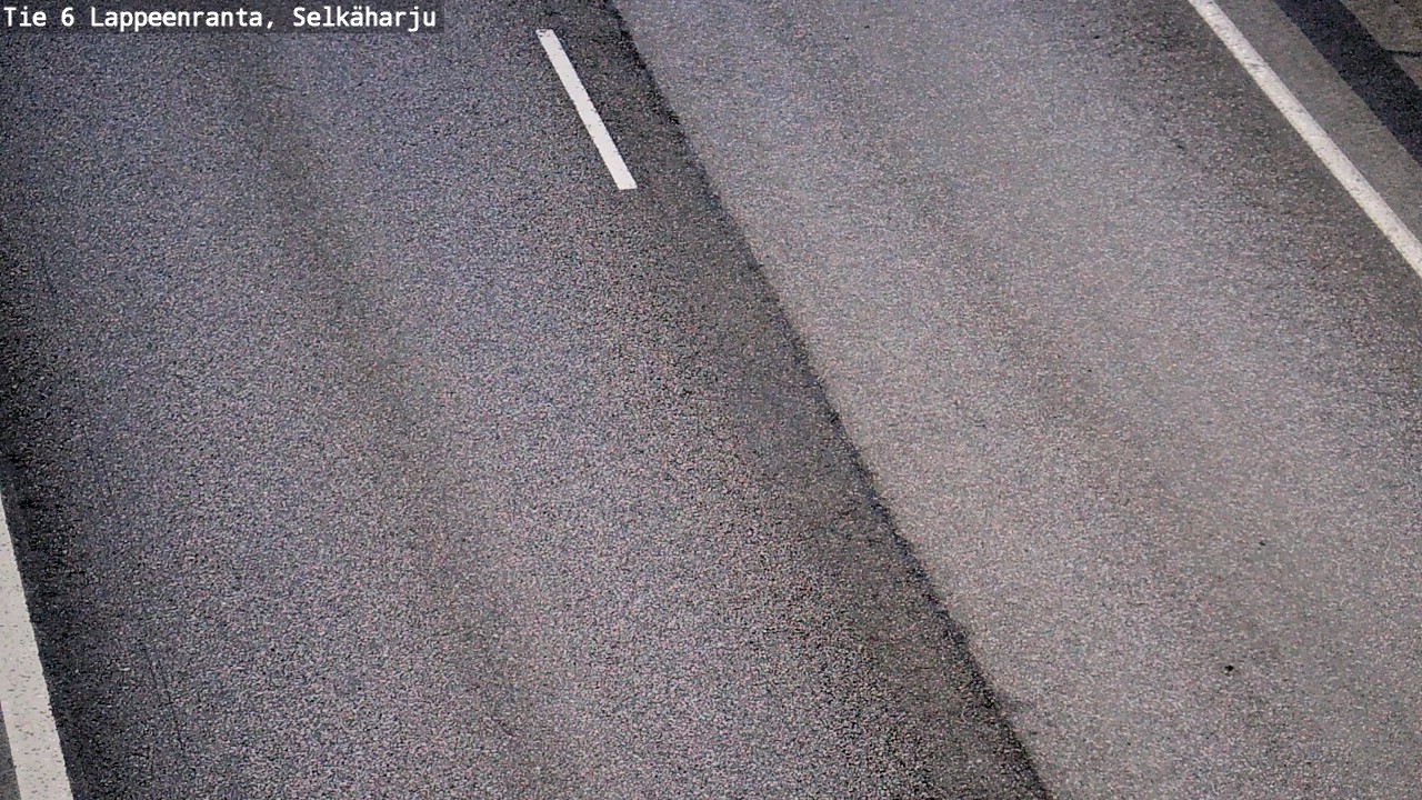 Weather Camera Image Road 6 Lappeenranta, Selkäharju, Lappeenranta, Etelä-Karjala