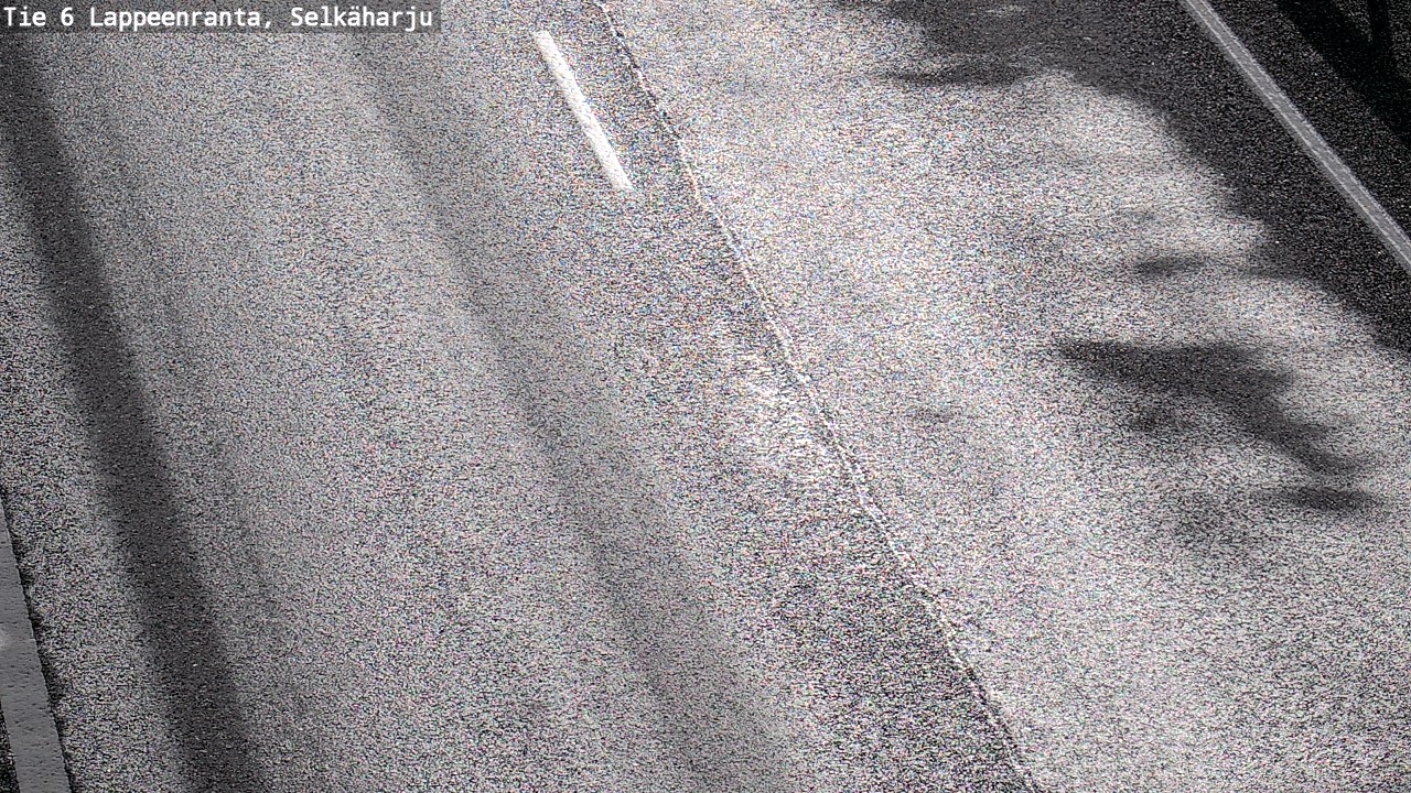 Weather Camera Image Road 6 Lappeenranta, Selkäharju, Lappeenranta, Etelä-Karjala