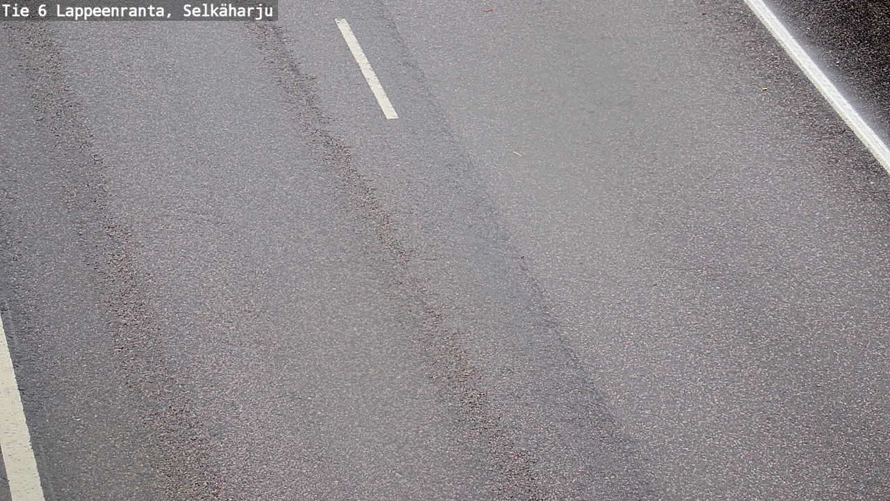 Weather Camera Image Väg 6 Villmanstrand, Selkäharju, Lappeenranta, Etelä-Karjala