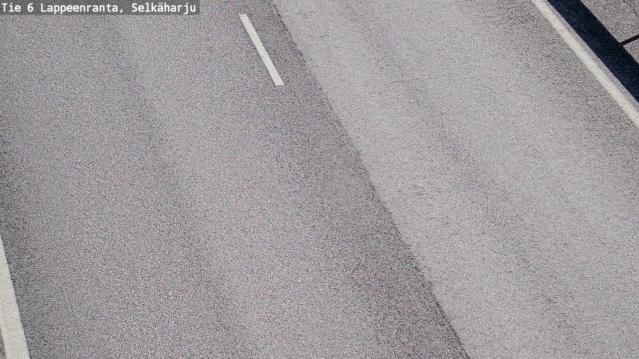 Weather Camera Image Road 6 Lappeenranta, Selkäharju, Lappeenranta, Etelä-Karjala
