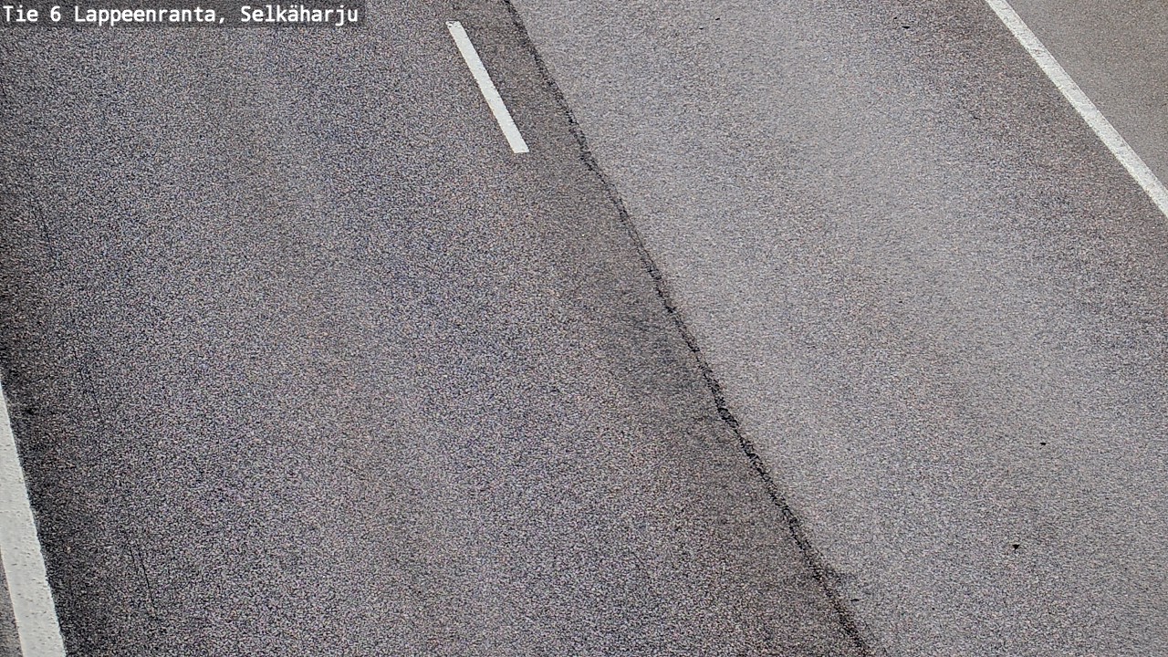 Weather Camera Image Road 6 Lappeenranta, Selkäharju, Lappeenranta, Etelä-Karjala
