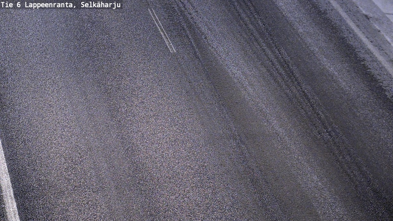 Weather Camera Image Road 6 Lappeenranta, Selkäharju, Lappeenranta, Etelä-Karjala