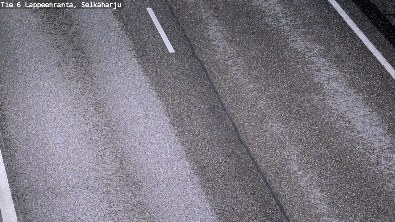 Weather Camera Image Väg 6 Villmanstrand, Selkäharju, Lappeenranta, Etelä-Karjala