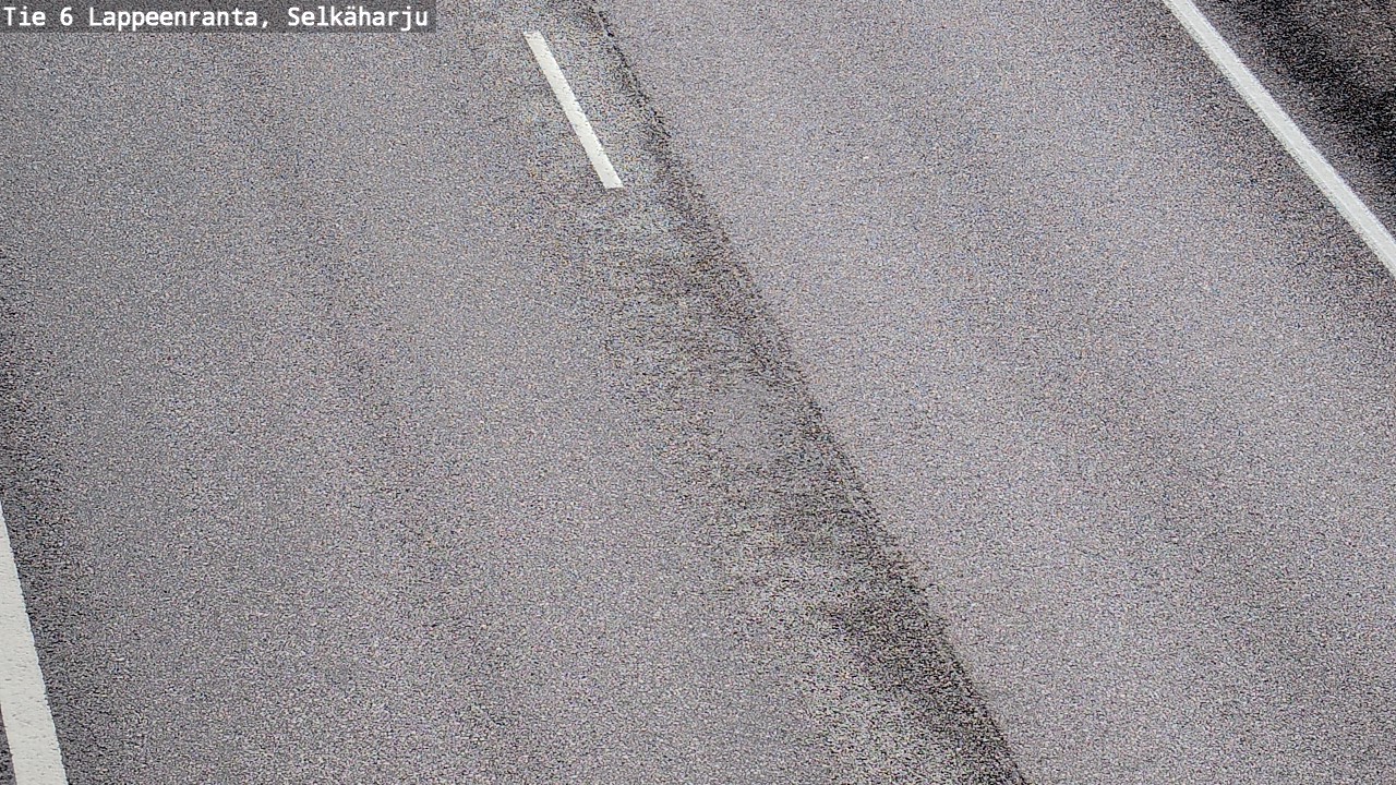 Weather Camera Image Road 6 Lappeenranta, Selkäharju, Lappeenranta, Etelä-Karjala