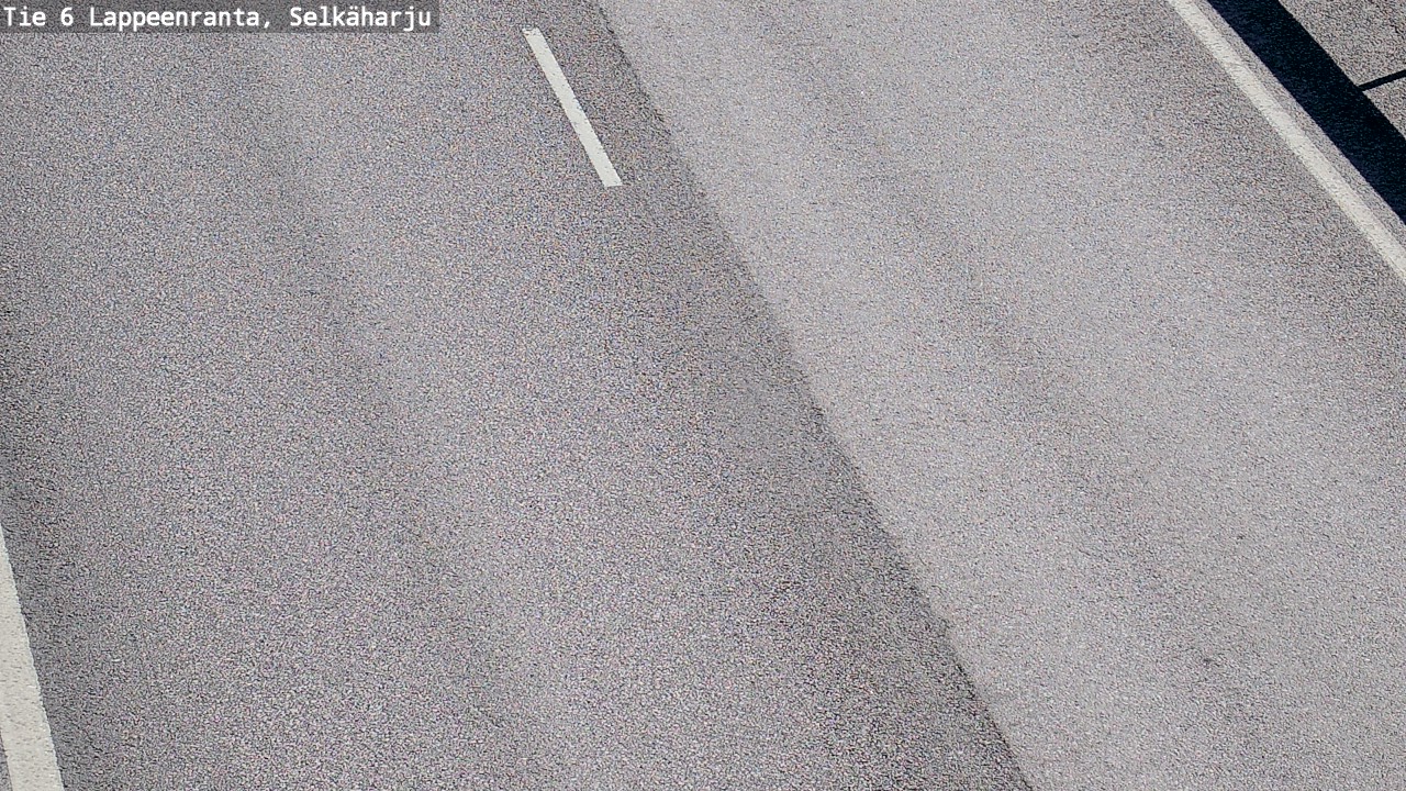 Weather Camera Image Road 6 Lappeenranta, Selkäharju, Lappeenranta, Etelä-Karjala