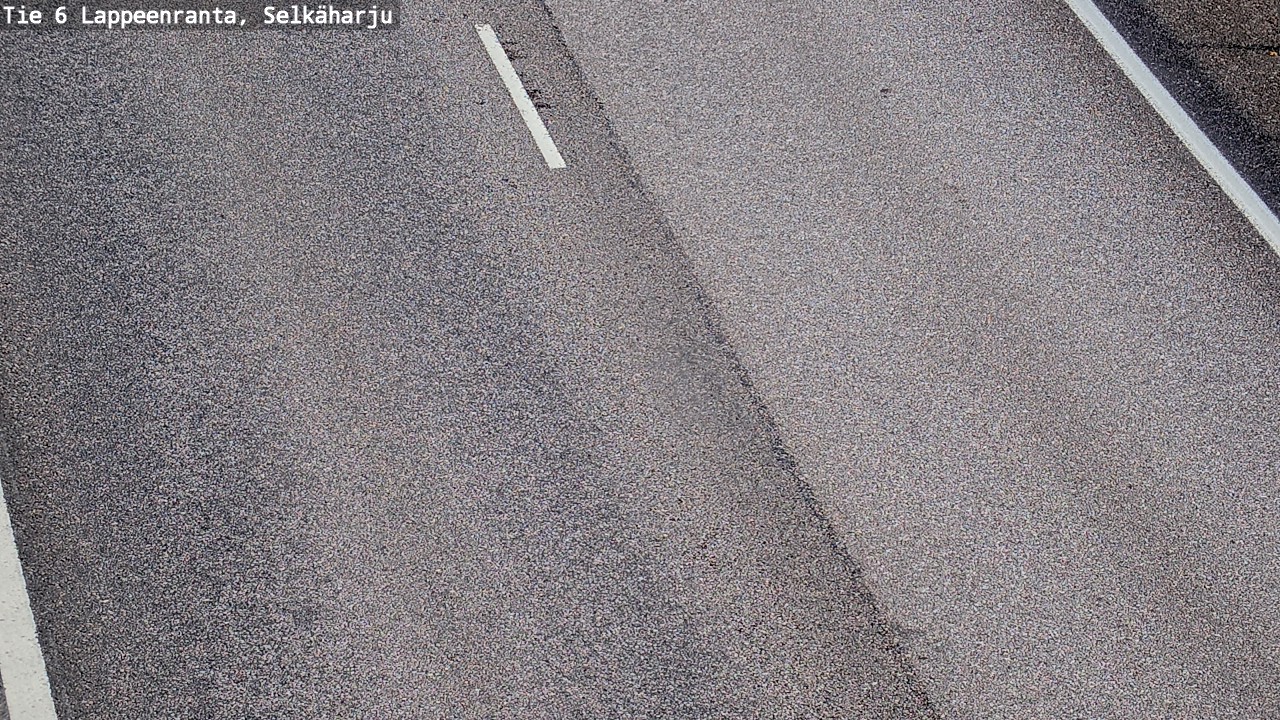Weather Camera Image Road 6 Lappeenranta, Selkäharju, Lappeenranta, Etelä-Karjala