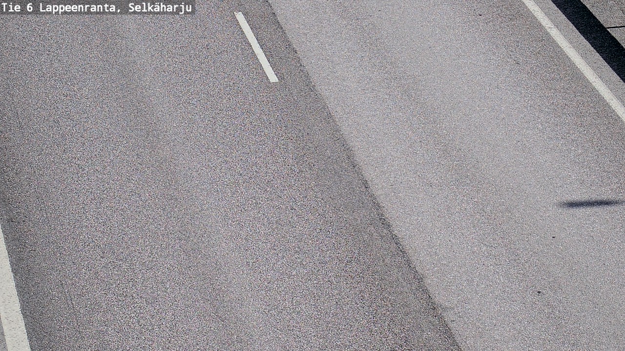 Weather Camera Image Road 6 Lappeenranta, Selkäharju, Lappeenranta, Etelä-Karjala