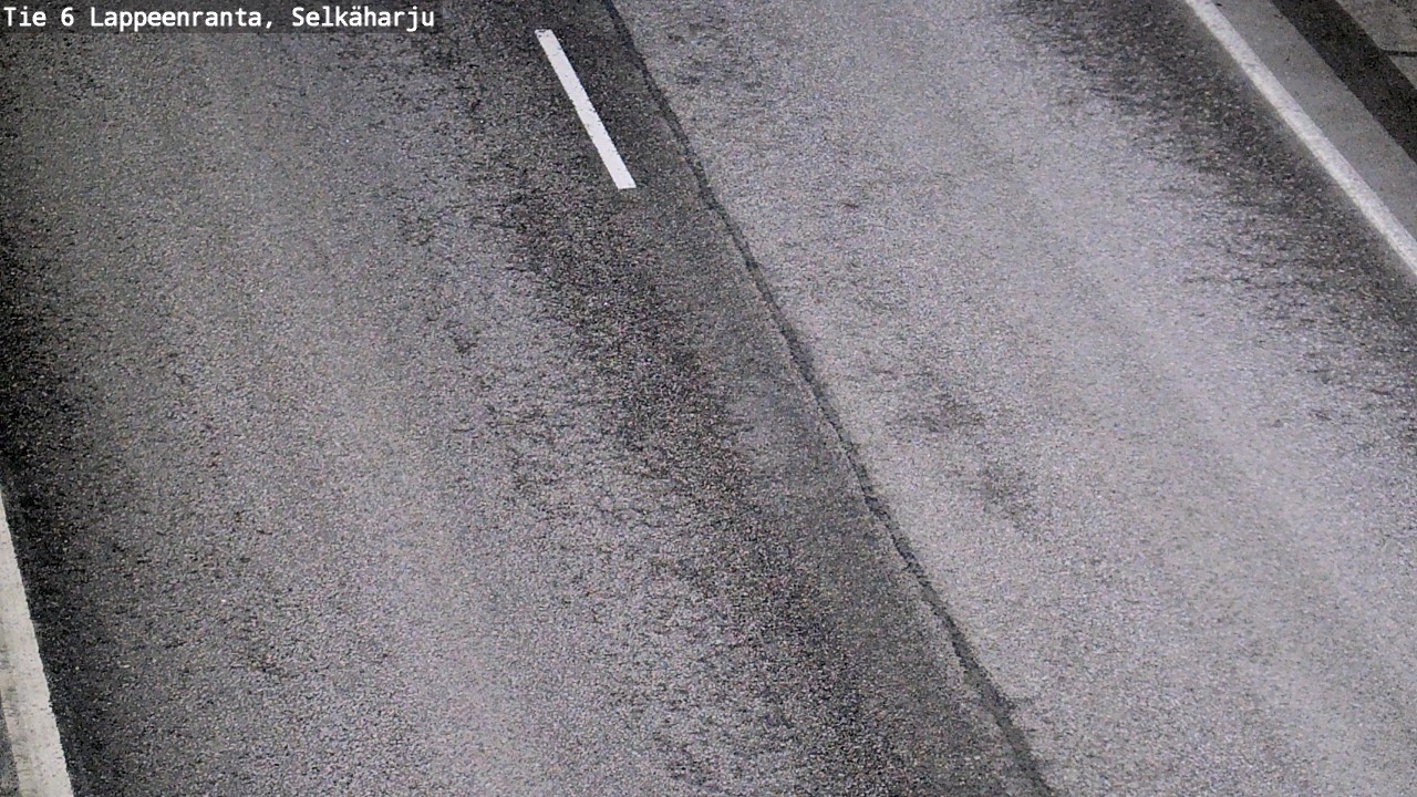 Weather Camera Image Road 6 Lappeenranta, Selkäharju, Lappeenranta, Etelä-Karjala