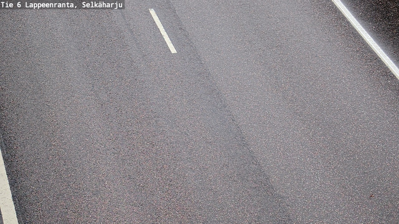 Weather Camera Image Väg 6 Villmanstrand, Selkäharju, Lappeenranta, Etelä-Karjala