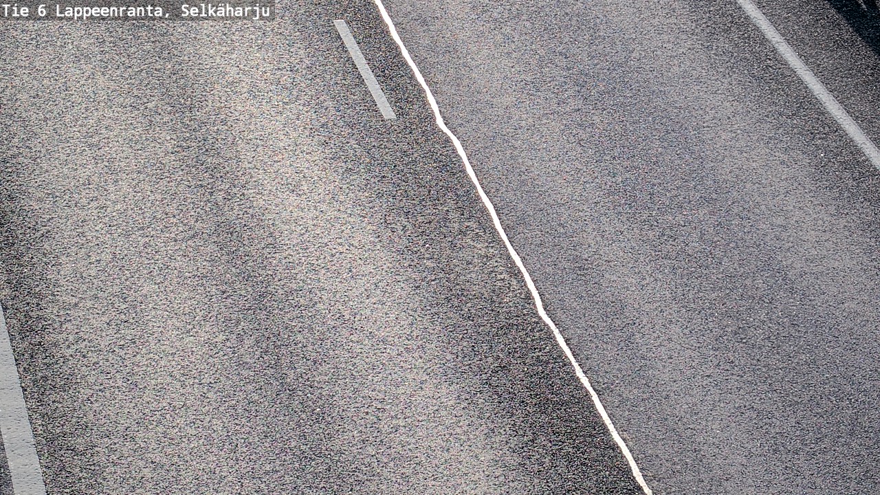 Weather Camera Image Road 6 Lappeenranta, Selkäharju, Lappeenranta, Etelä-Karjala