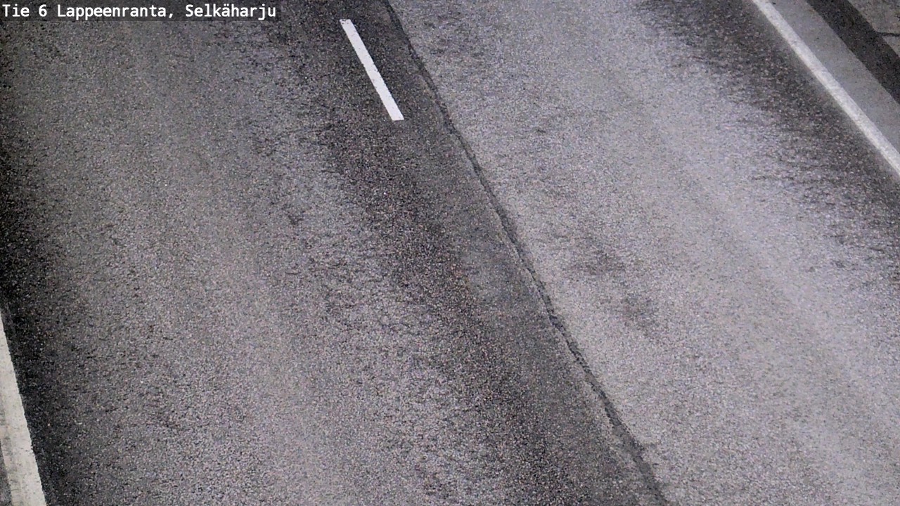 Weather Camera Image Road 6 Lappeenranta, Selkäharju, Lappeenranta, Etelä-Karjala