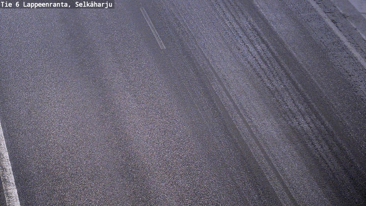 Weather Camera Image Road 6 Lappeenranta, Selkäharju, Lappeenranta, Etelä-Karjala