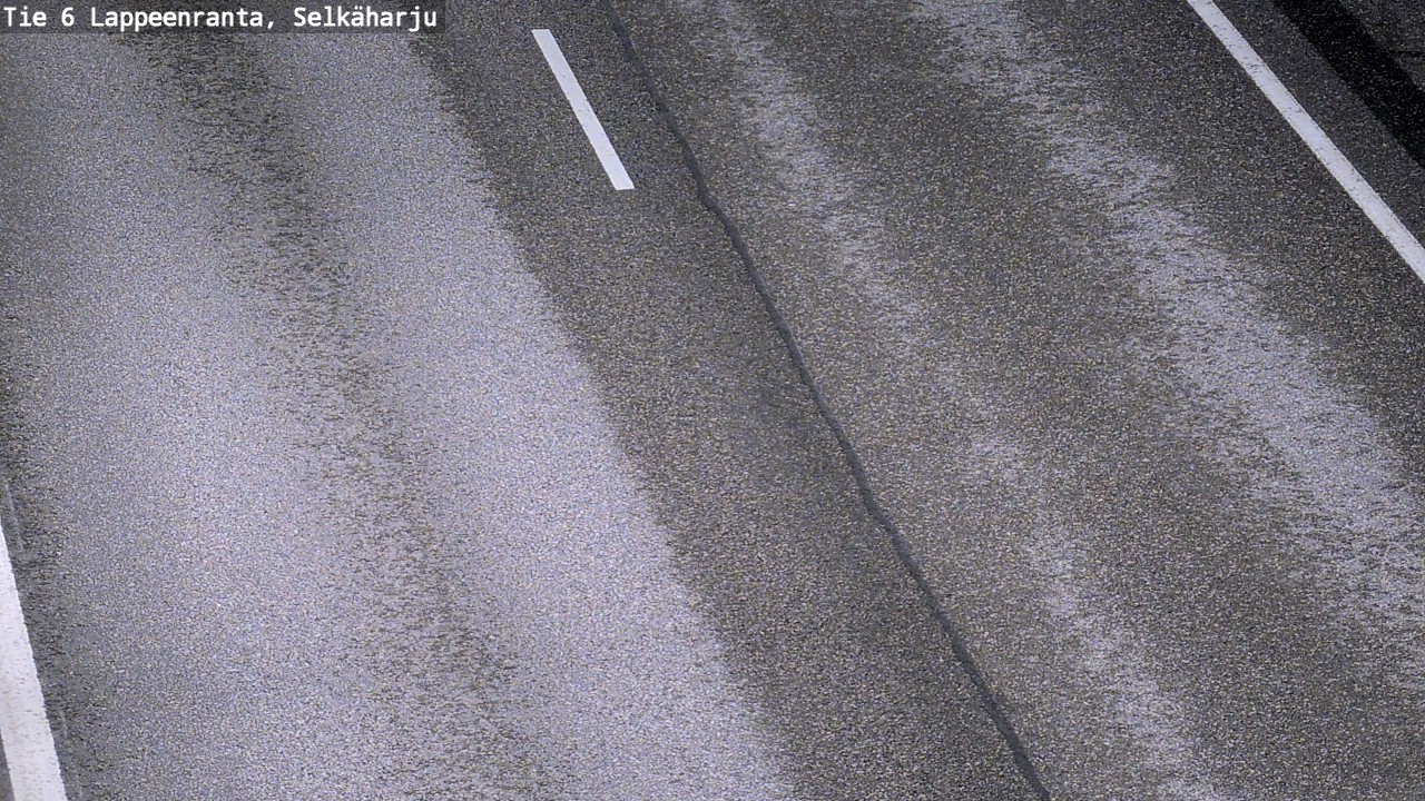 Weather Camera Image Väg 6 Villmanstrand, Selkäharju, Lappeenranta, Etelä-Karjala