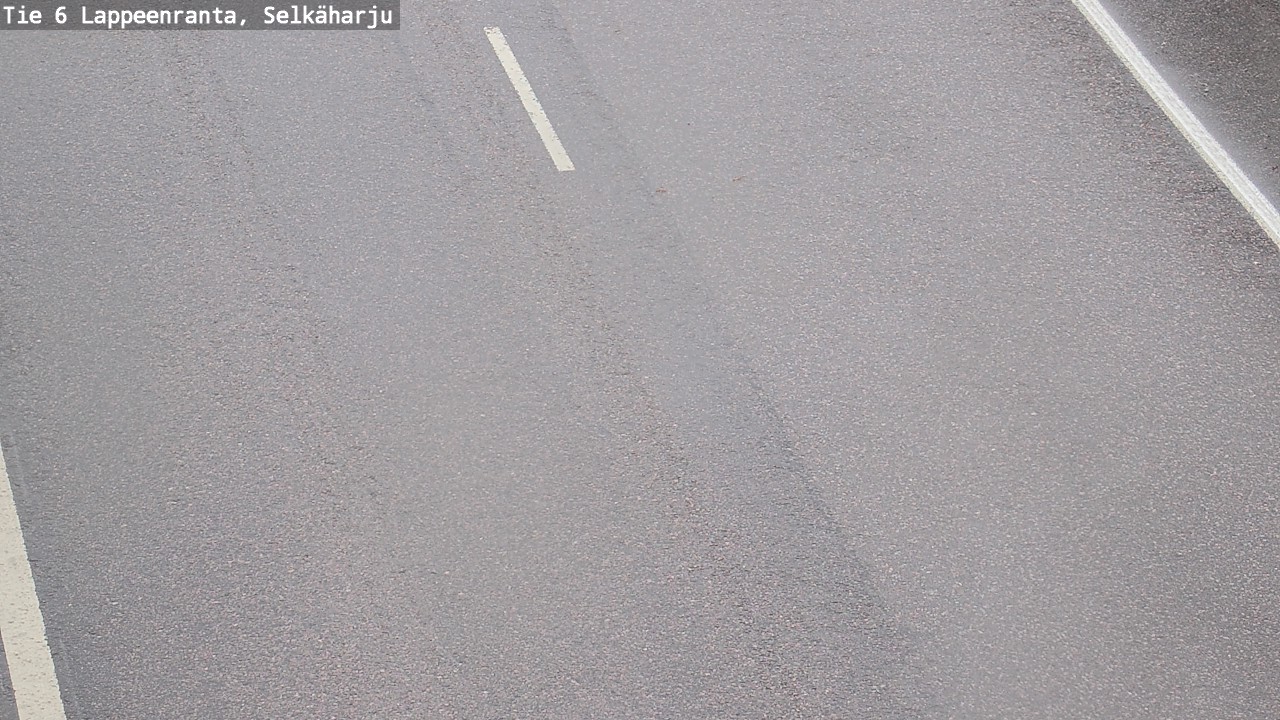 Weather Camera Image Väg 6 Villmanstrand, Selkäharju, Lappeenranta, Etelä-Karjala