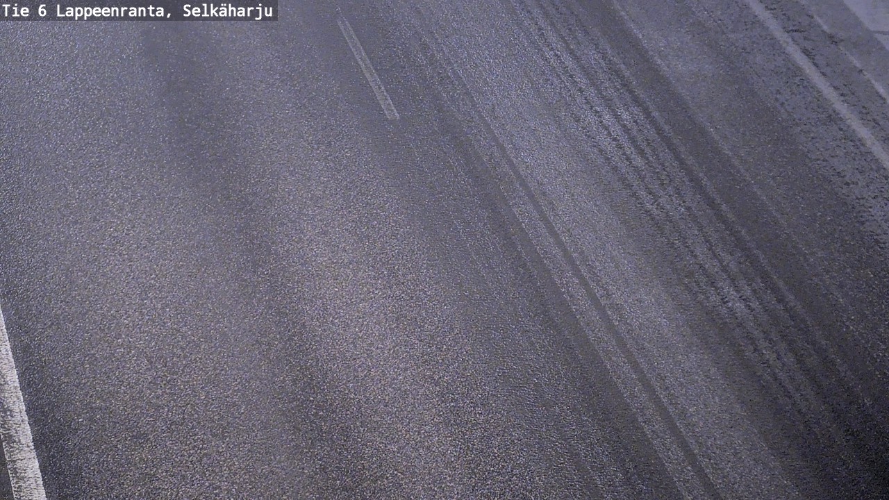 Weather Camera Image Road 6 Lappeenranta, Selkäharju, Lappeenranta, Etelä-Karjala
