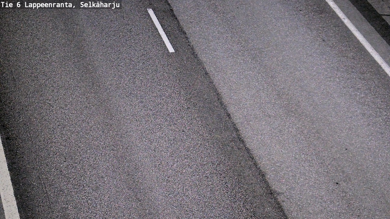 Weather Camera Image Road 6 Lappeenranta, Selkäharju, Lappeenranta, Etelä-Karjala