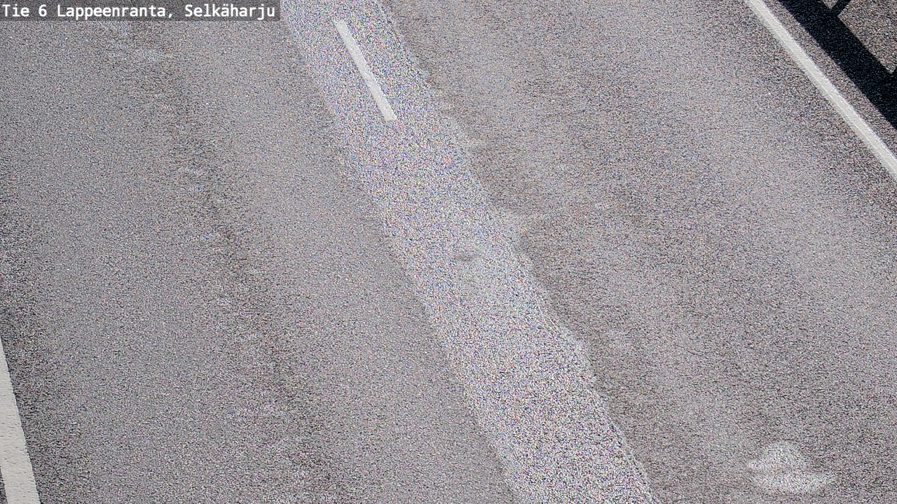 Weather Camera Image Road 6 Lappeenranta, Selkäharju, Lappeenranta, Etelä-Karjala
