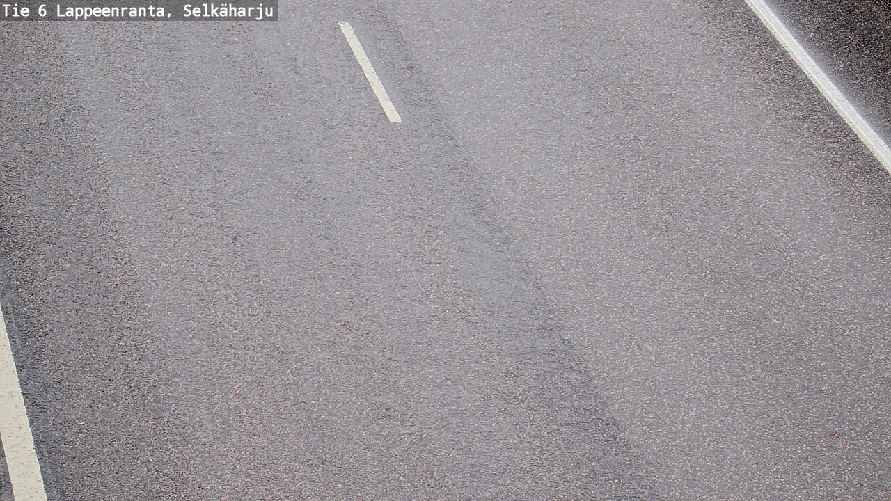 Weather Camera Image Väg 6 Villmanstrand, Selkäharju, Lappeenranta, Etelä-Karjala
